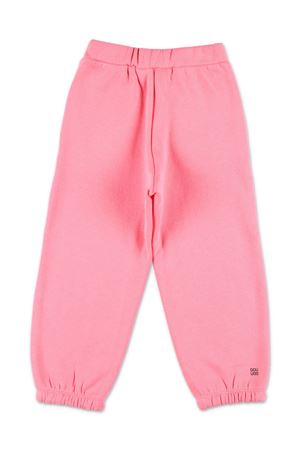 Pink cotton blend hoodie DOUUOD KIDS | DV4P90Z0879542